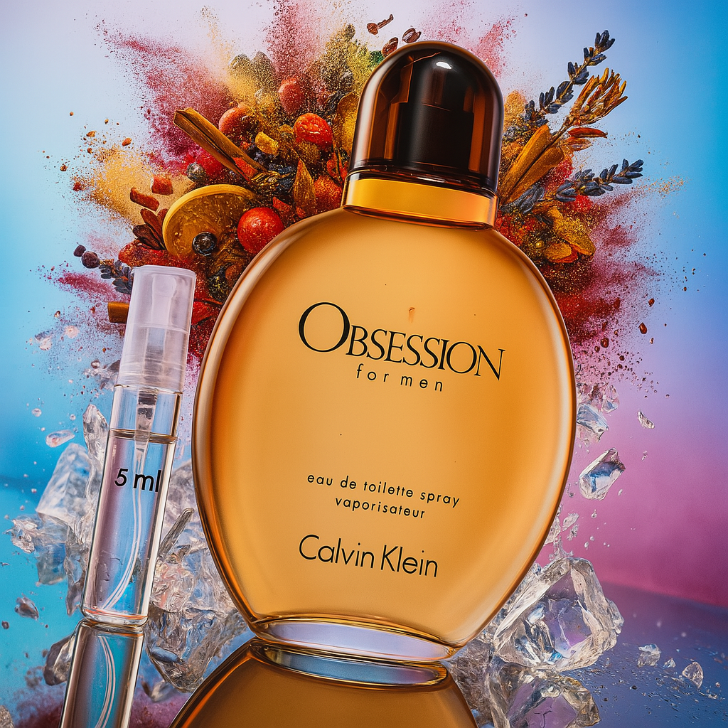 Obsession by Calvin Klein Eau De Toilette Spray for Men (Sample)