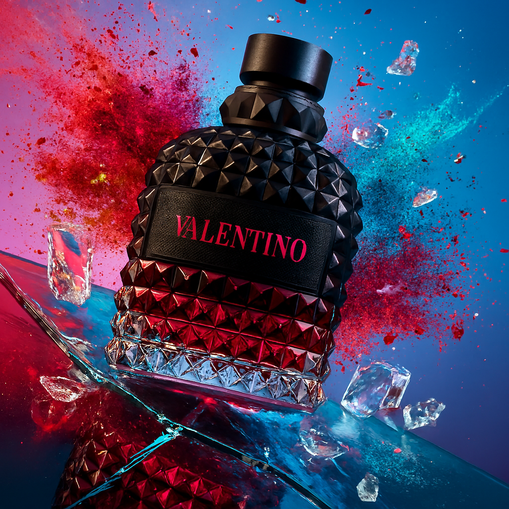 Uomo Born In Roma Intense by Valentino Eau De Parfum Spray for Men (Sample)