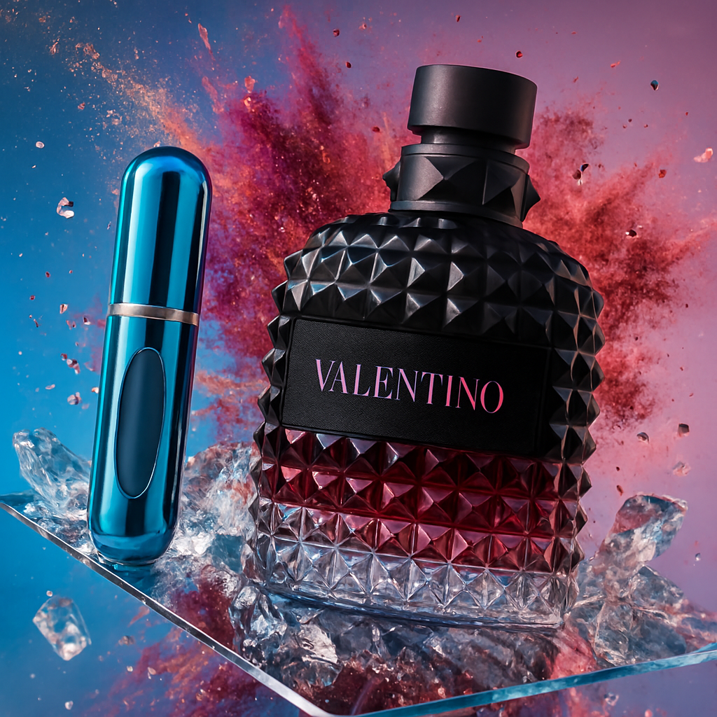 Uomo Born In Roma Intense by Valentino Eau De Parfum Spray for Men (Sample)