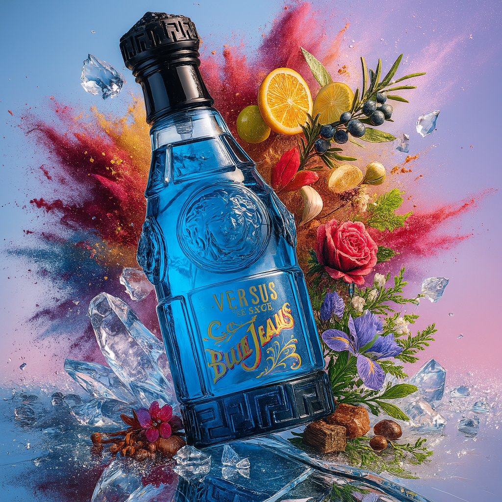 Blue Jeans by Versace Eau De Toilette Spray for Men (Sample)