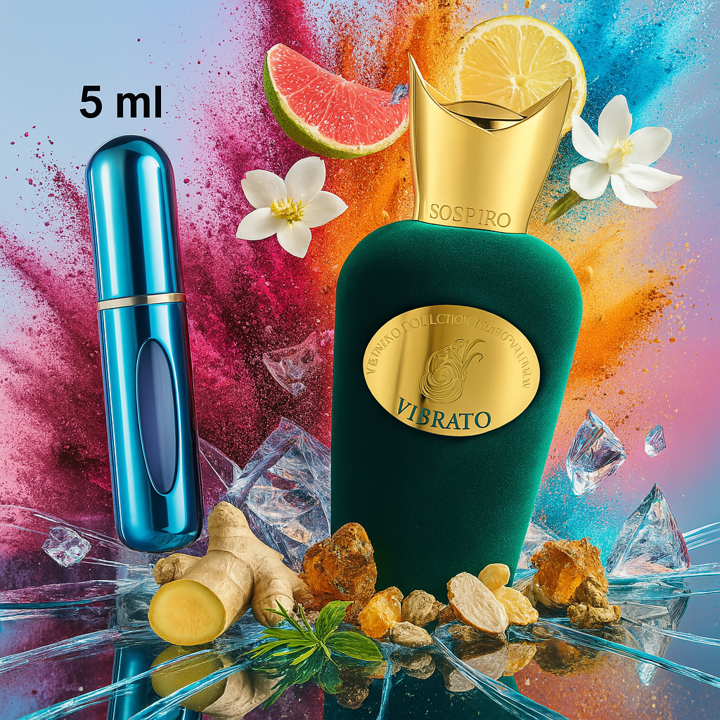 Vibrato by Sospiro Eau De Parfum Spray Unisex (Sample)