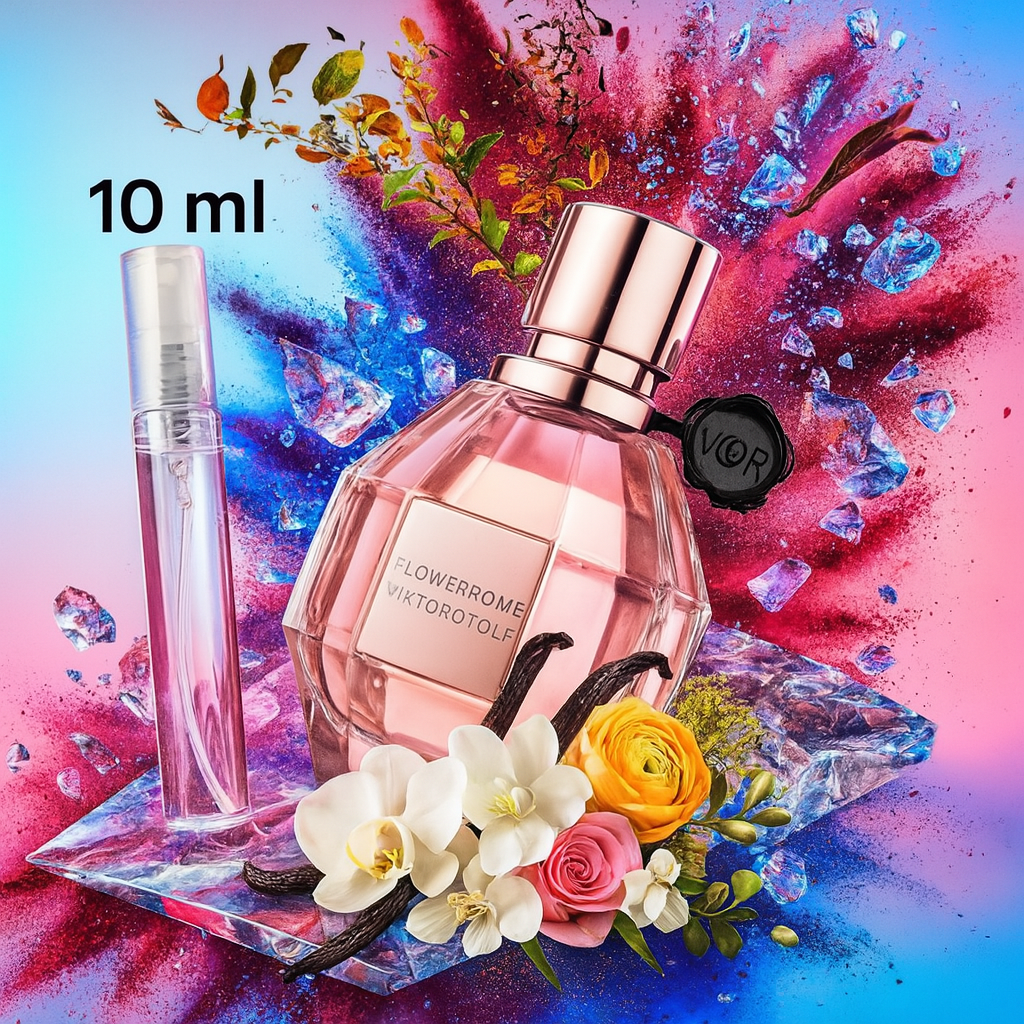 Load image into Gallery viewer, Flowerbomb Viktor &amp; Rolf Eau De Parfum Spray for Women (Sample)
