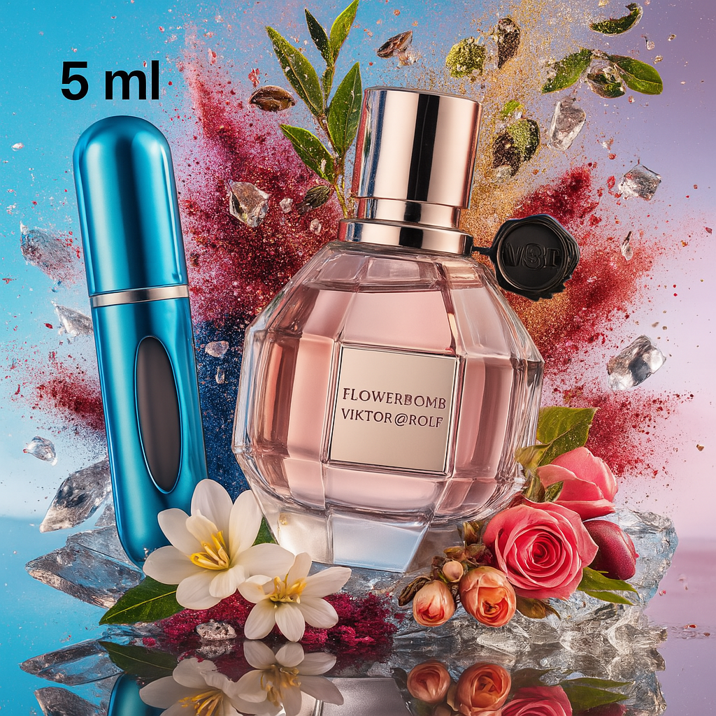 Load image into Gallery viewer, Flowerbomb Viktor &amp; Rolf Eau De Parfum Spray for Women (Sample)
