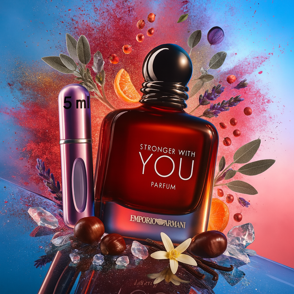 Emporio Armani Stronger With You Absolutely by Giorgio Armani Eau De Parfum Spray for Men (Sample)