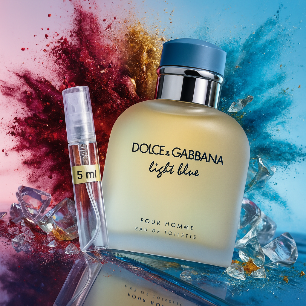 Light Blue by Dolce & Gabbana Eau De Toilette Spray for Men (Sample)