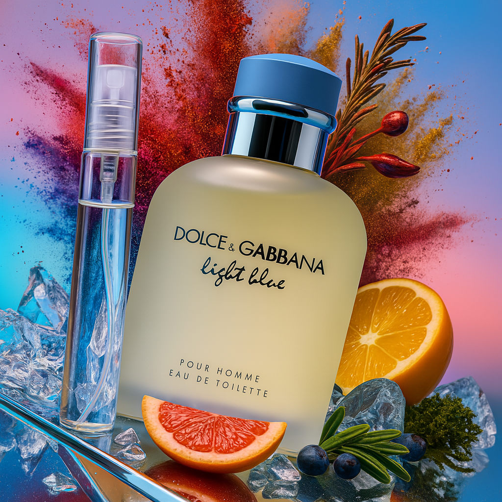 Light Blue by Dolce & Gabbana Eau De Toilette Spray for Men (Sample)