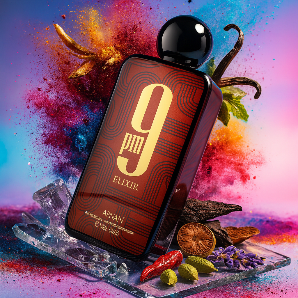 9PM Elixir Intense by Afnan (Unisex) Eau De Parfum Spray for Men (Sample)