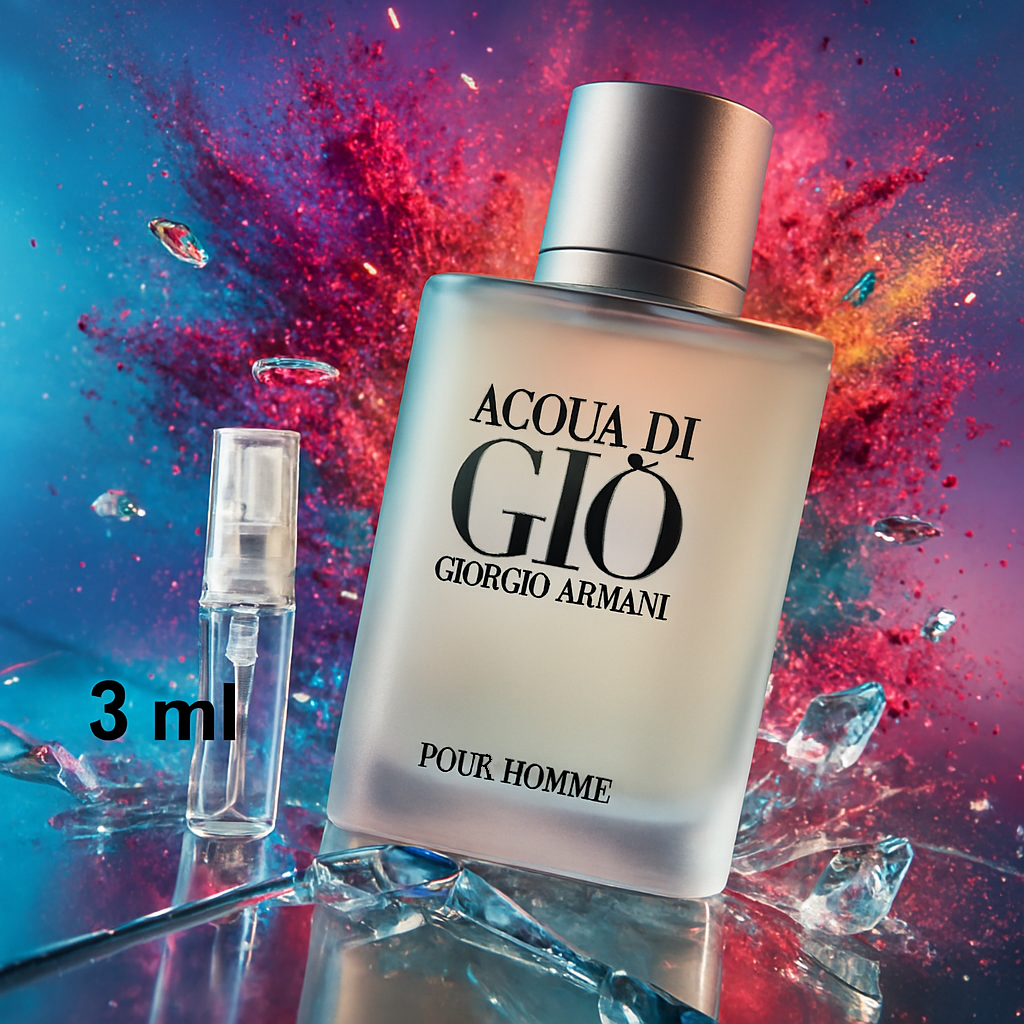 Acqua Di Gio by Giorgio Armani Eau De Parfum Refillable Spray for Men (Sample)