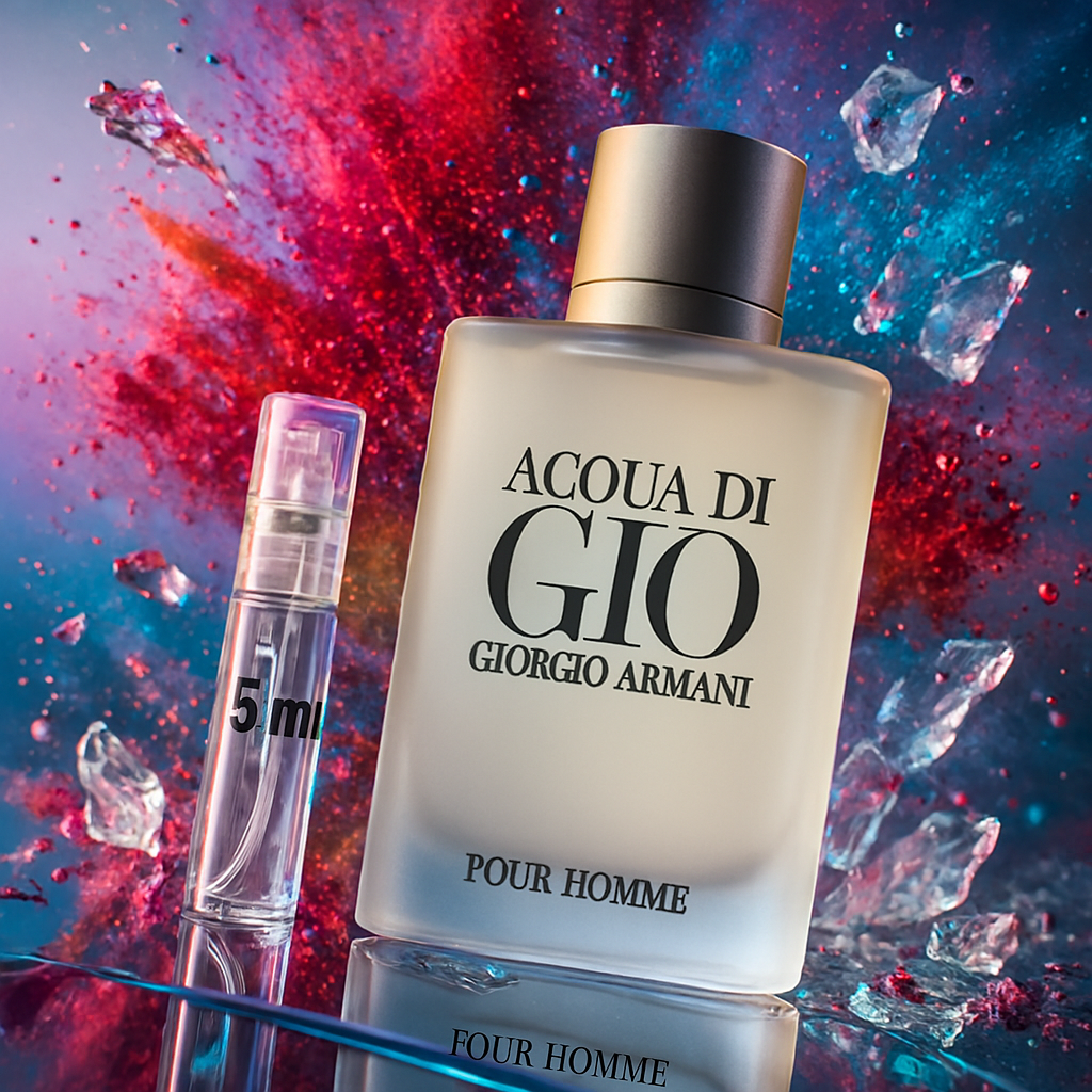 Load image into Gallery viewer, Acqua Di Gio by Giorgio Armani Eau De Parfum Refillable Spray for Men (Sample)
