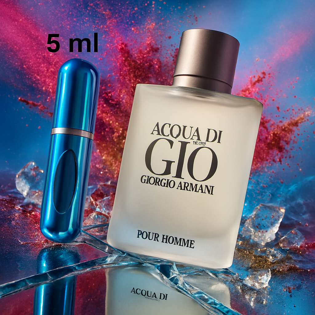 Load image into Gallery viewer, Acqua Di Gio by Giorgio Armani Eau De Parfum Refillable Spray for Men (Sample)
