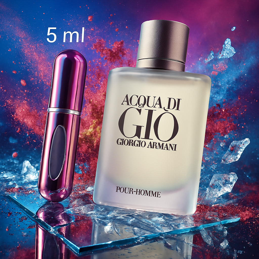 Load image into Gallery viewer, Acqua Di Gio by Giorgio Armani Eau De Parfum Refillable Spray for Men (Sample)

