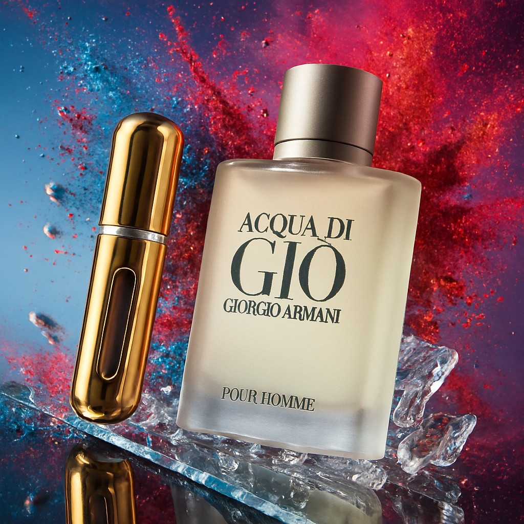 Load image into Gallery viewer, Acqua Di Gio by Giorgio Armani Eau De Parfum Refillable Spray for Men (Sample)
