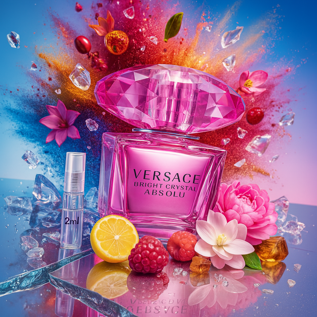 Bright Crystal Absolu by Versace Eau De Parfum Spray for Women (Sample)