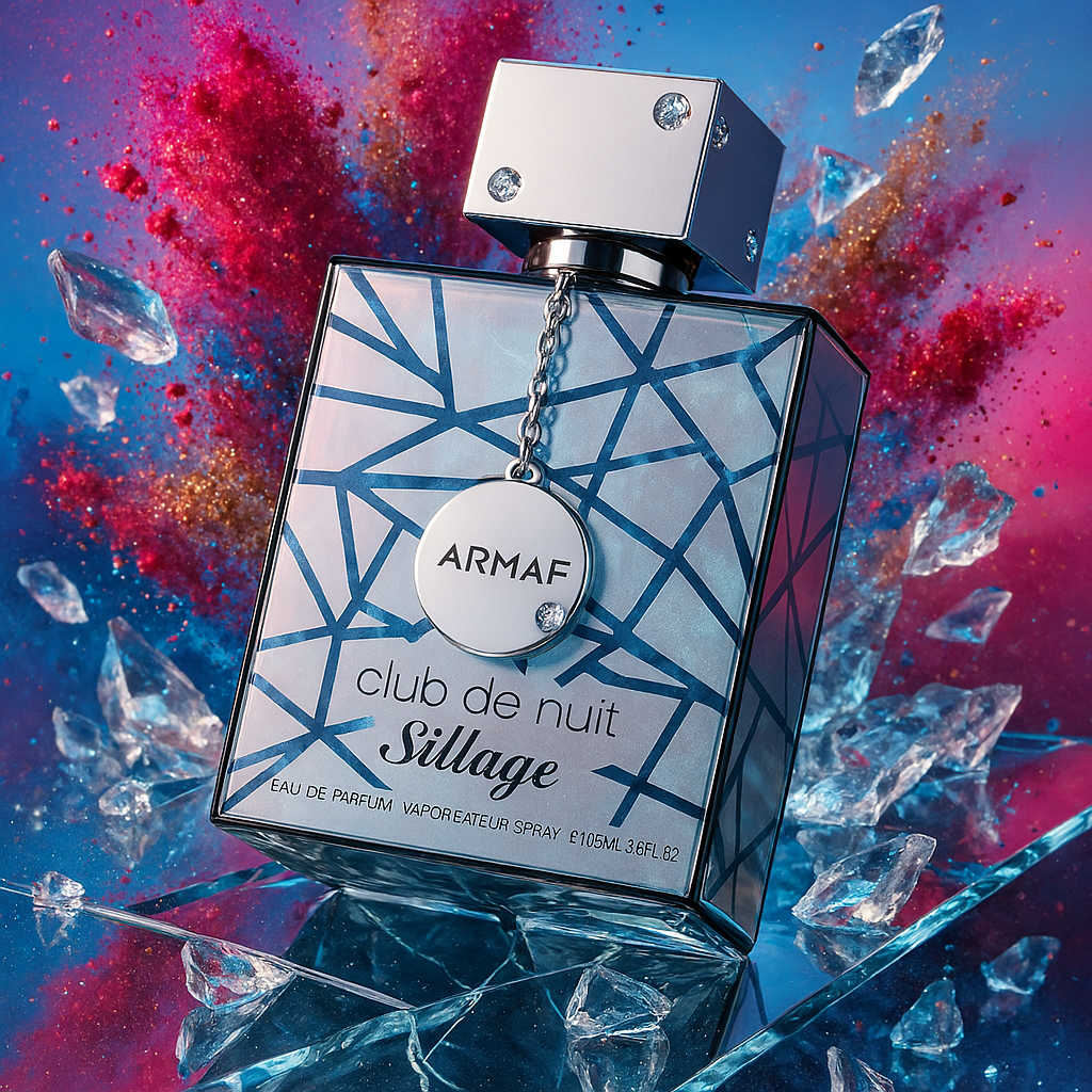Club De Nuit Sillage by Armaf Eau De Parfum Spray (Unisex) for Men (Sample)