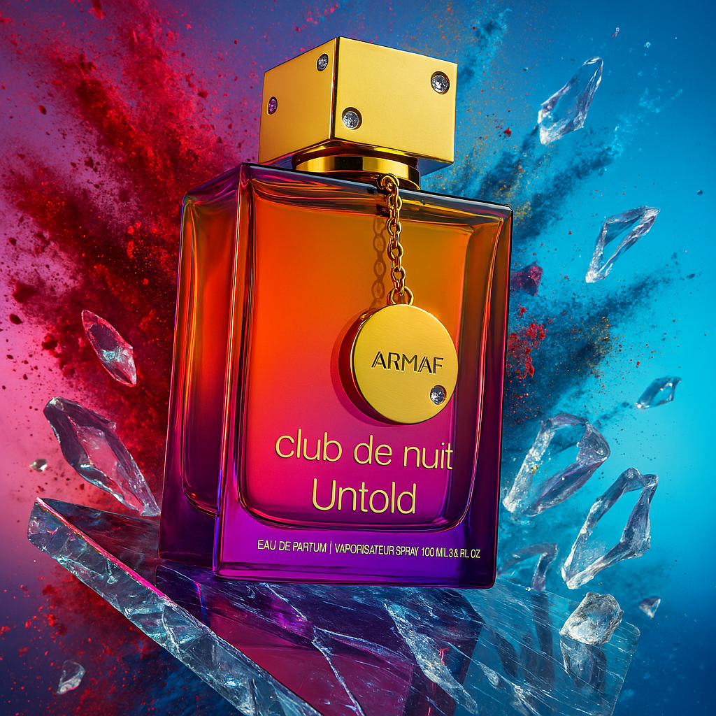 Club De Nuit Untold by Armaf Eau De Parfum Spray (Unisex) for Women (Sample)