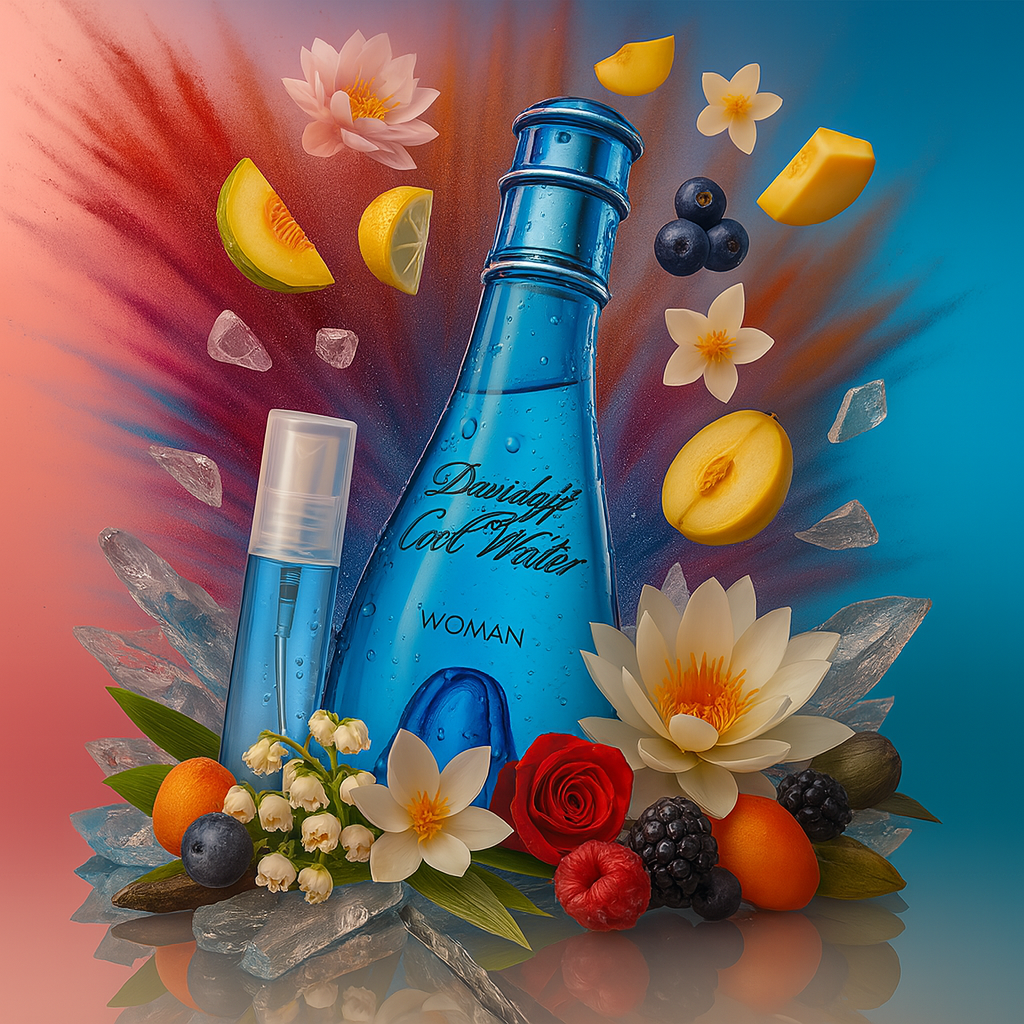 Cool Water by Davidoff Eau De Parfum Spray for Women (Sample)