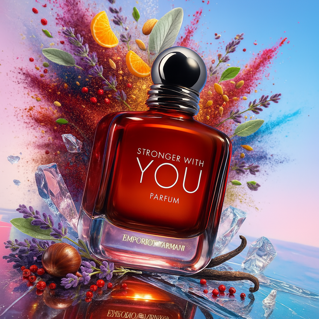 Emporio Armani Stronger With You Absolutely by Giorgio Armani Eau De Parfum Spray for Men (Sample)