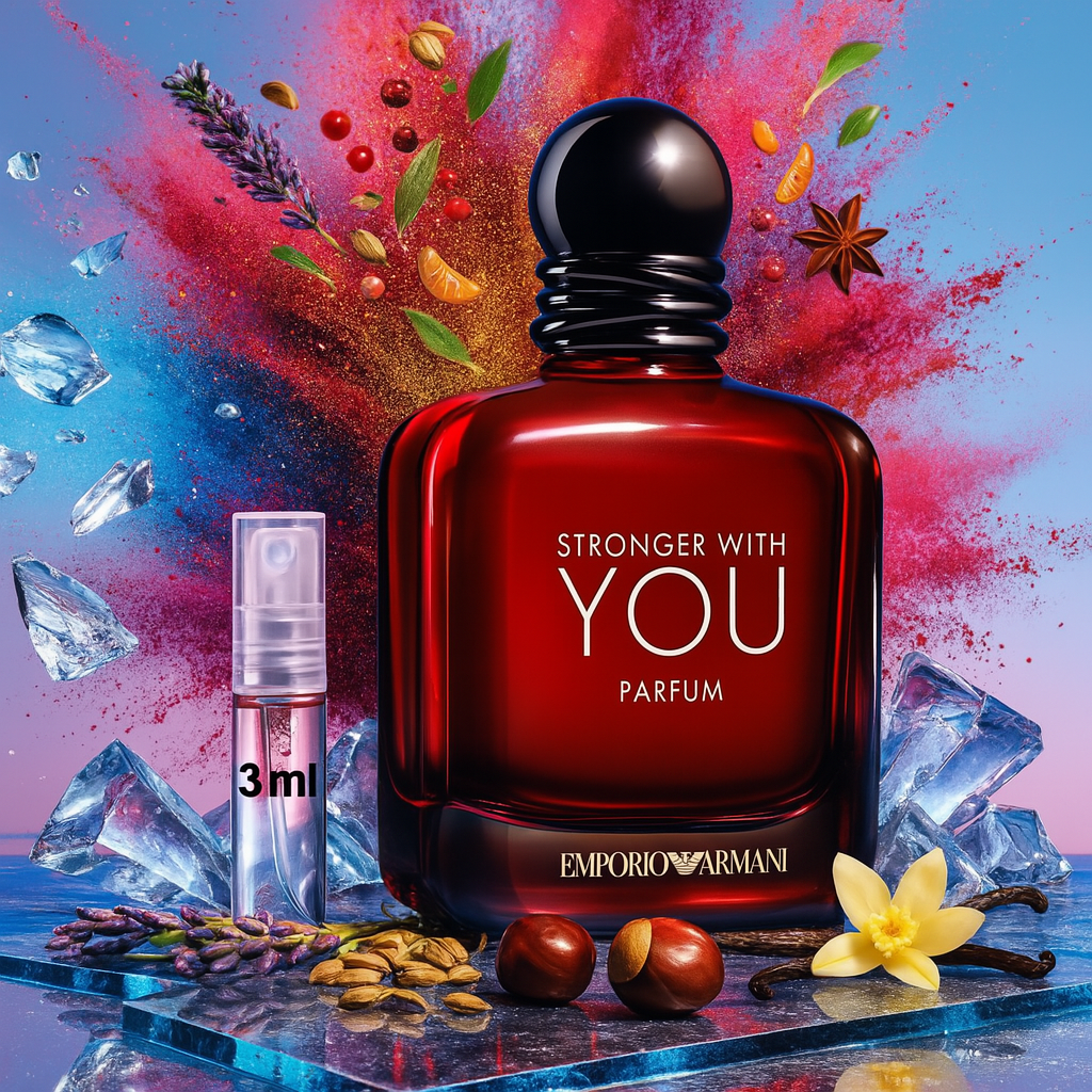 Emporio Armani Stronger With You Absolutely by Giorgio Armani Eau De Parfum Spray for Men (Sample)