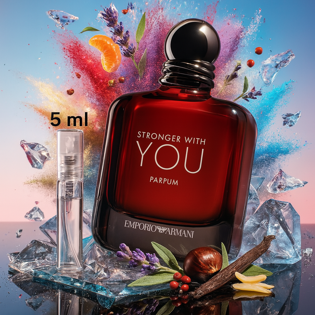 Emporio Armani Stronger With You Absolutely by Giorgio Armani Eau De Parfum Spray for Men (Sample)