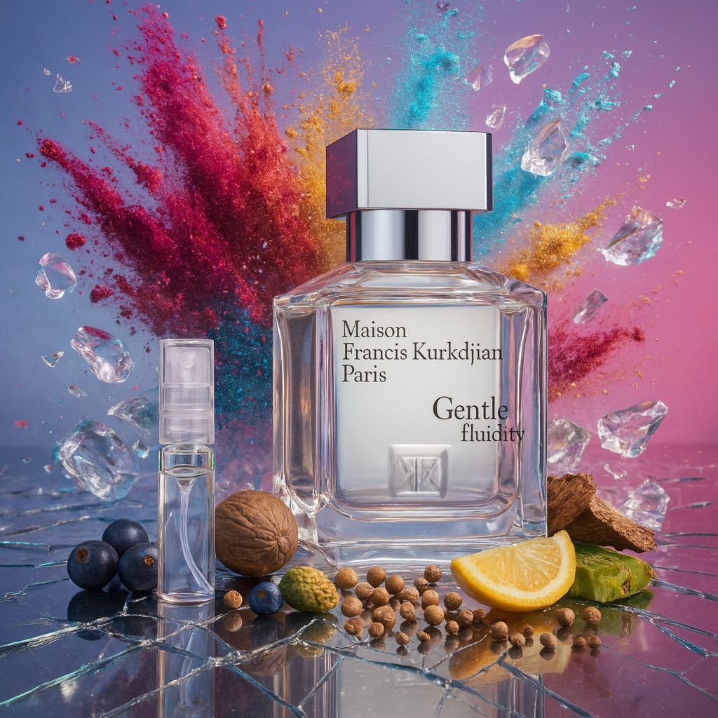 Gentle Fluidity Silver by Maison Francis Kurkdjian (Unisex) Eau De Parfum Spray (Sample)