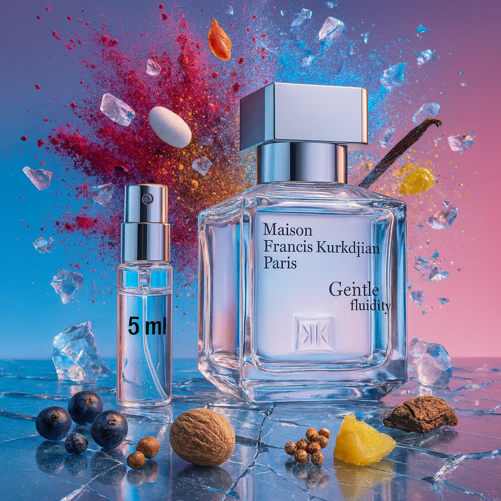 Gentle Fluidity Silver by Maison Francis Kurkdjian (Unisex) Eau De Parfum Spray (Sample)