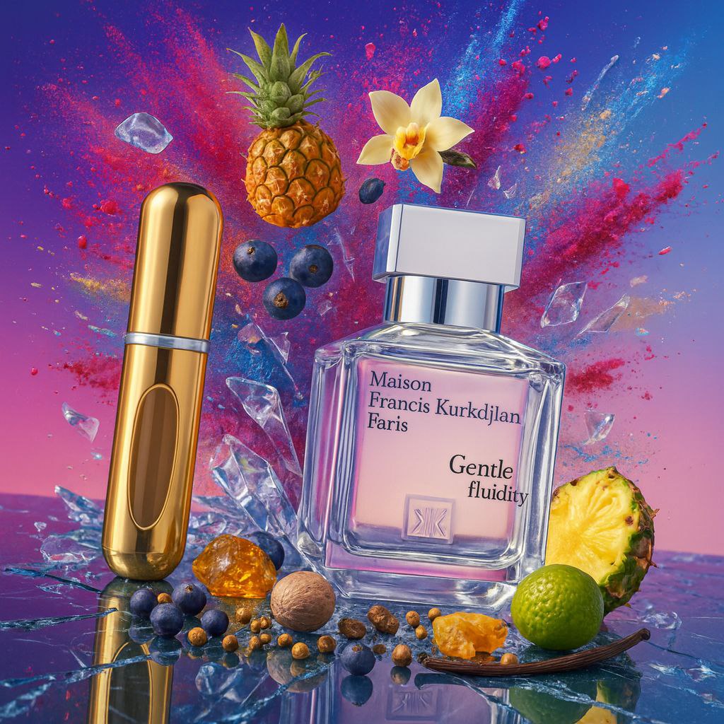 Gentle Fluidity Silver by Maison Francis Kurkdjian (Unisex) Eau De Parfum Spray (Sample)