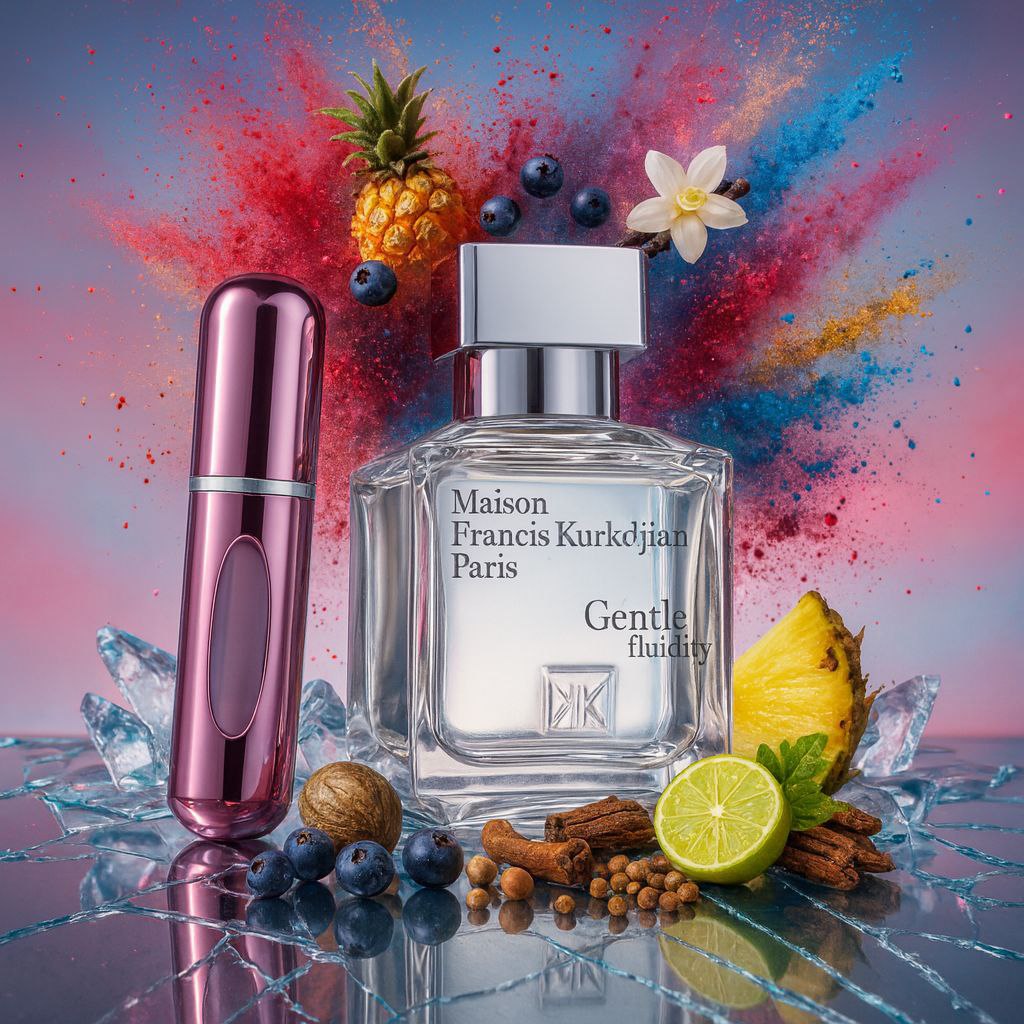 Gentle Fluidity Silver by Maison Francis Kurkdjian (Unisex) Eau De Parfum Spray (Sample)