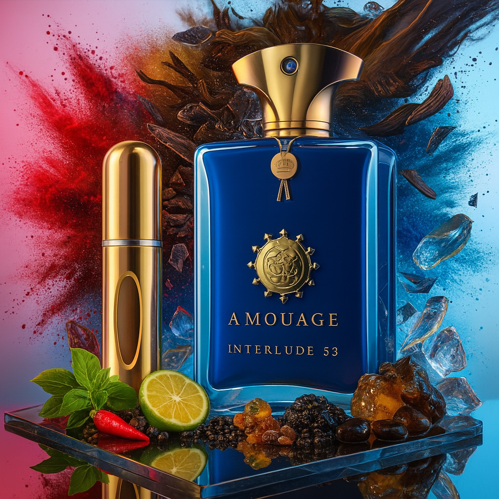 Interlude 53 by Amouage Extrait de Parfum for Men (Sample)