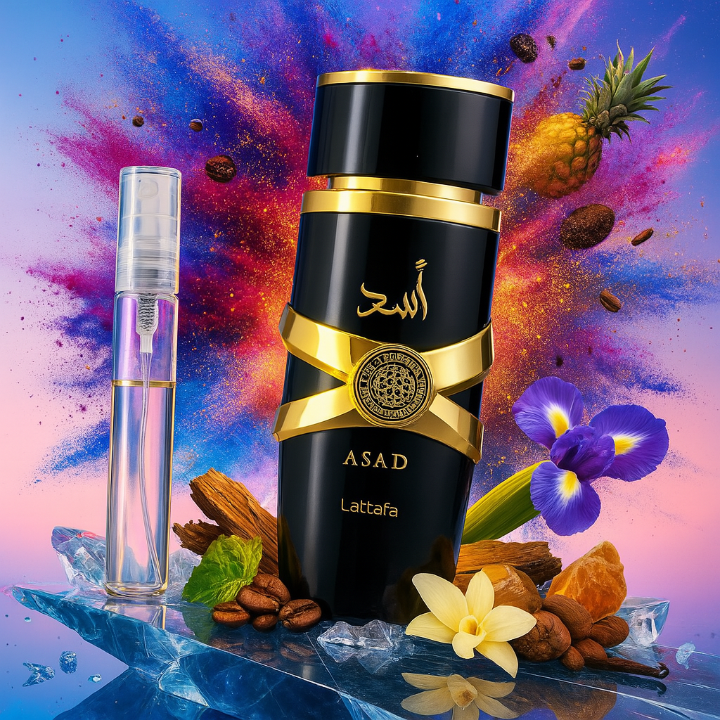 Load image into Gallery viewer, Lattafa Asad by Lattafa Eau De Parfum Spray (Unisex)
