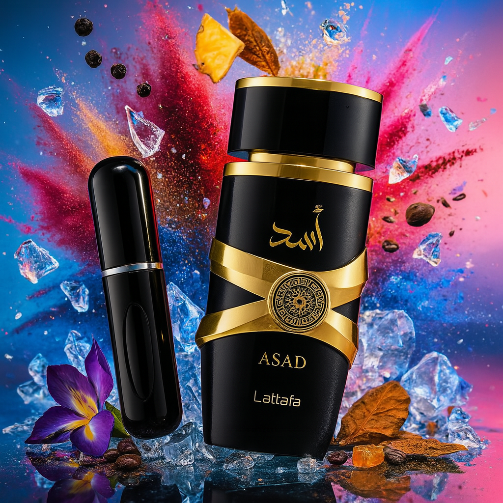 Load image into Gallery viewer, Lattafa Asad by Lattafa Eau De Parfum Spray (Unisex)
