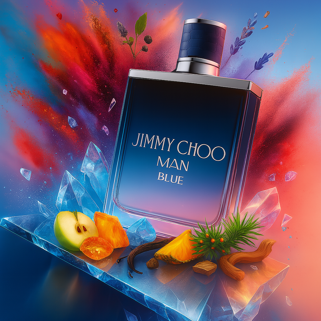 Man Blue by Jimmy Choo Eau De Toilette Spray for Men (Sample)