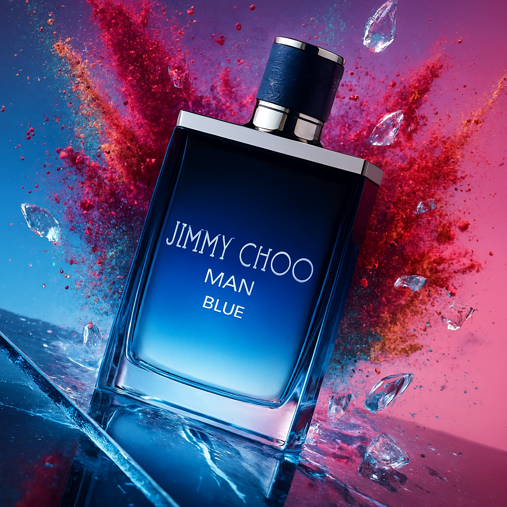 Man Blue by Jimmy Choo Eau De Toilette Spray for Men (Sample)