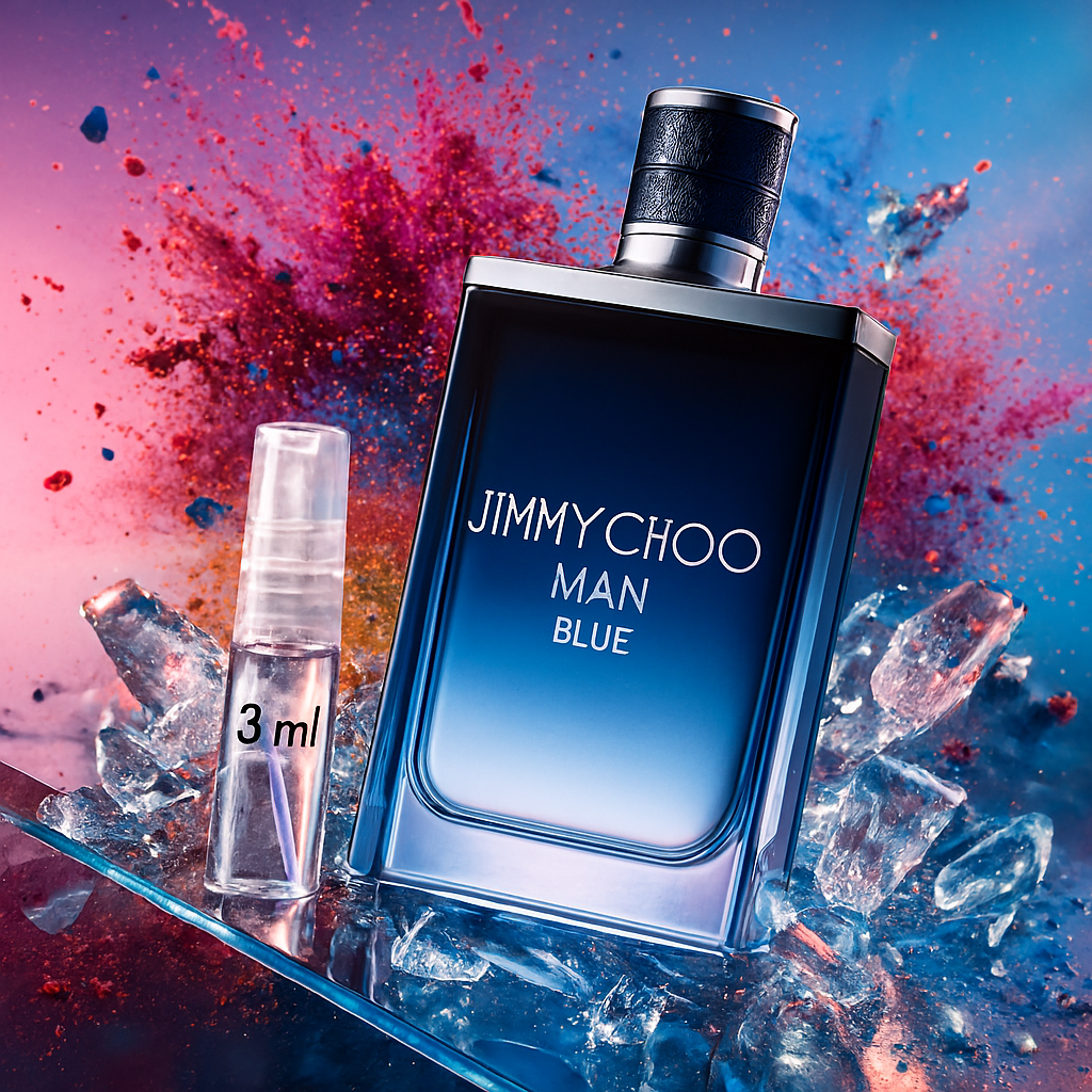 Load image into Gallery viewer, Man Blue by Jimmy Choo Eau De Toilette Spray for Men (Sample)
