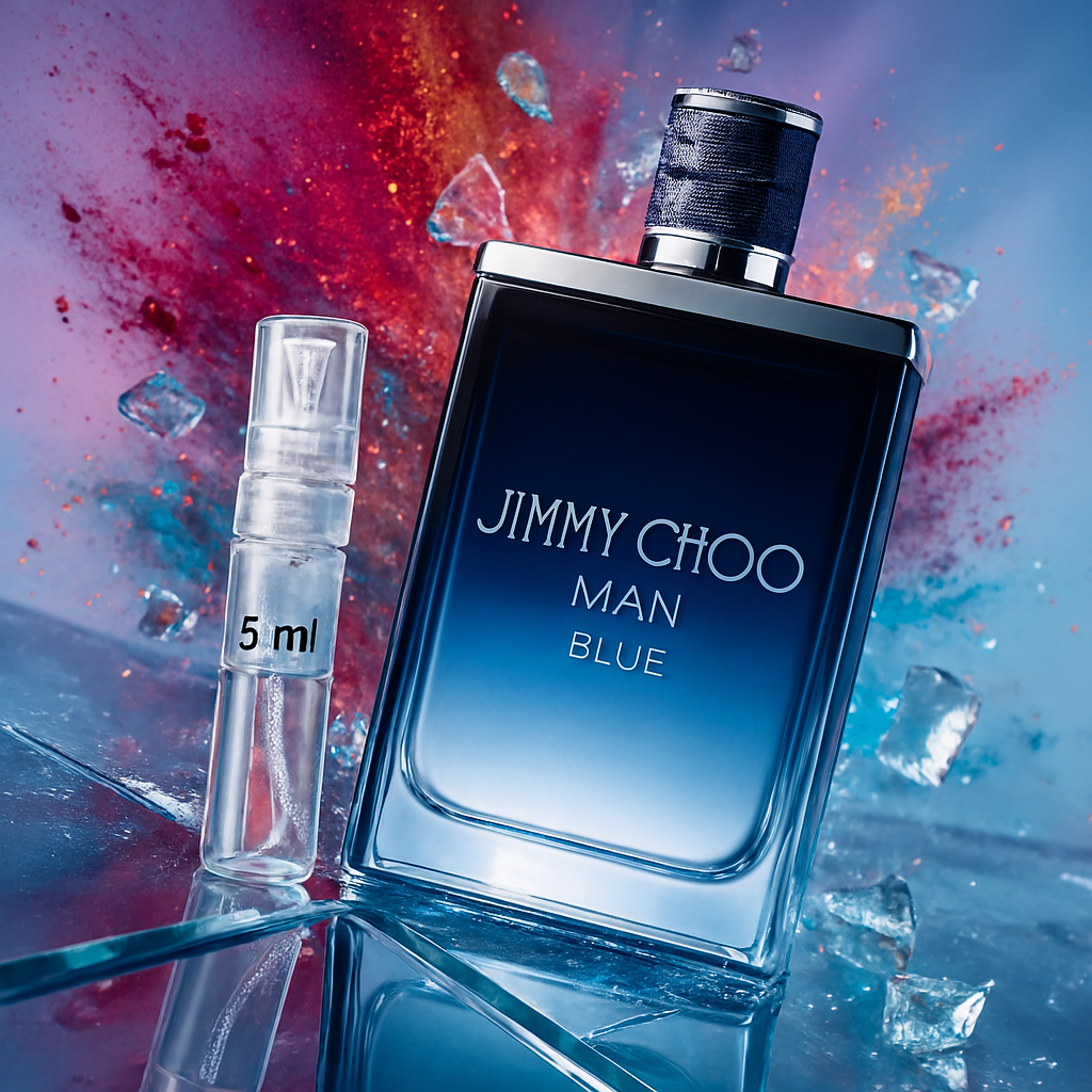 Load image into Gallery viewer, Man Blue by Jimmy Choo Eau De Toilette Spray for Men (Sample)
