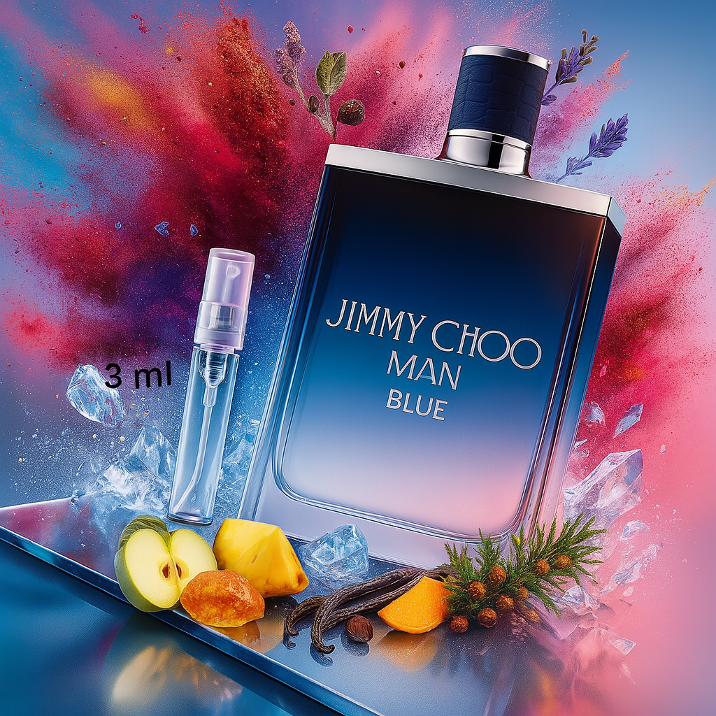 Load image into Gallery viewer, Man Blue by Jimmy Choo Eau De Toilette Spray for Men (Sample)
