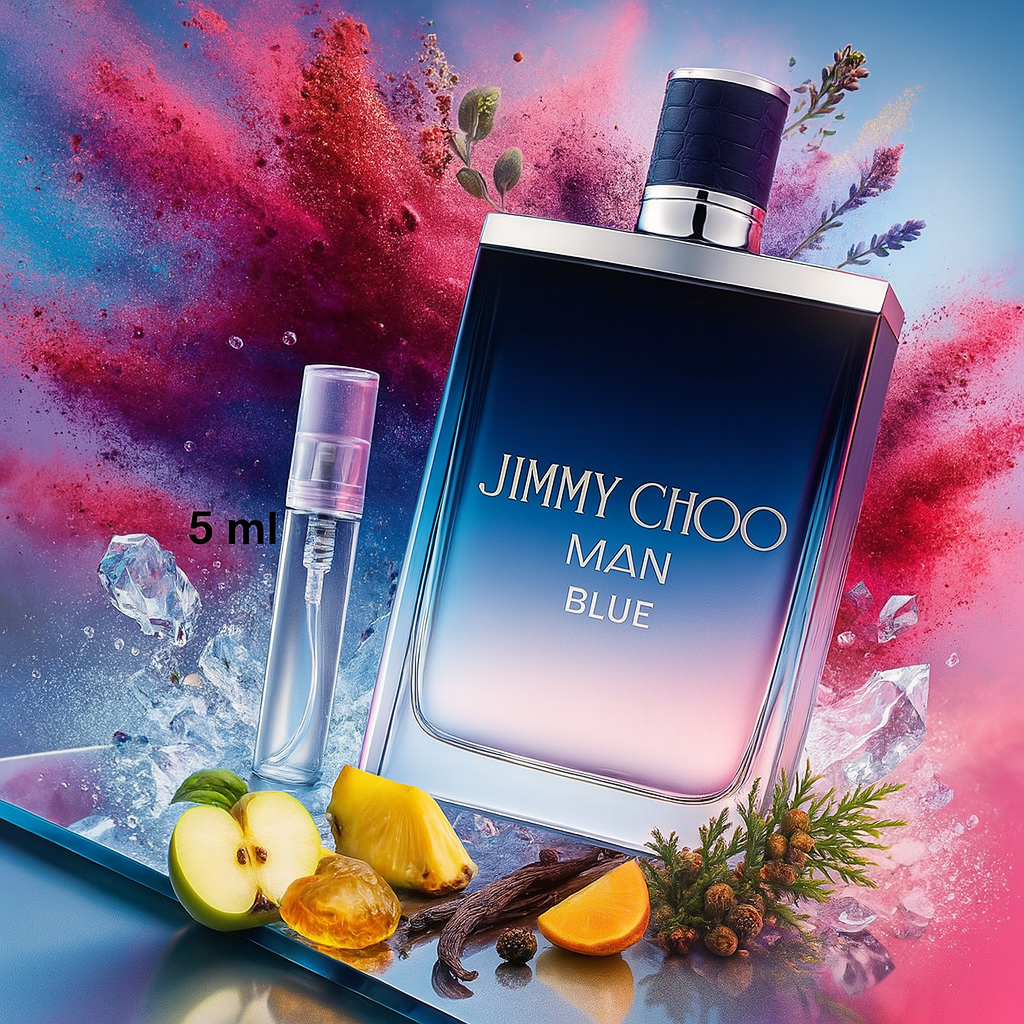 Man Blue by Jimmy Choo Eau De Toilette Spray for Men (Sample)