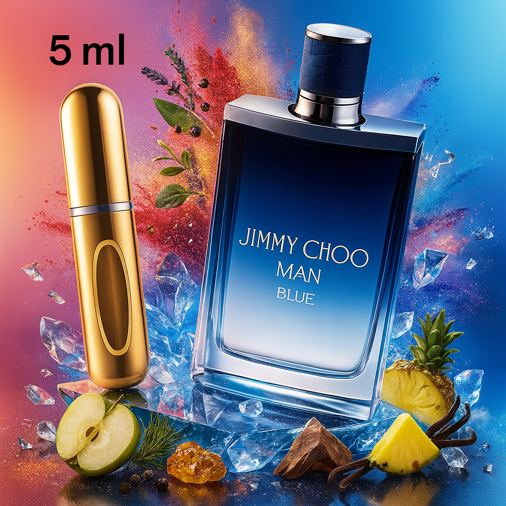 Man Blue by Jimmy Choo Eau De Toilette Spray for Men (Sample)