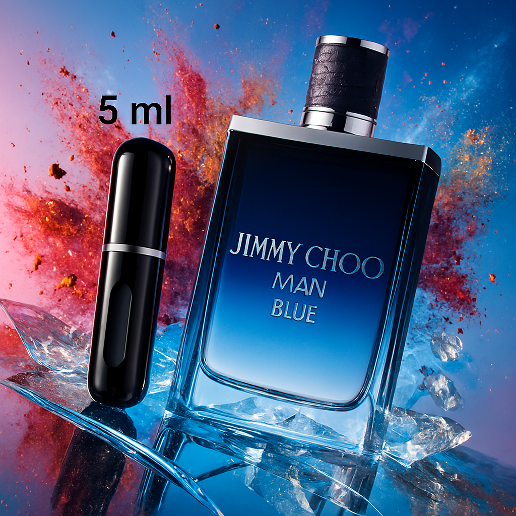 Load image into Gallery viewer, Man Blue by Jimmy Choo Eau De Toilette Spray for Men (Sample)
