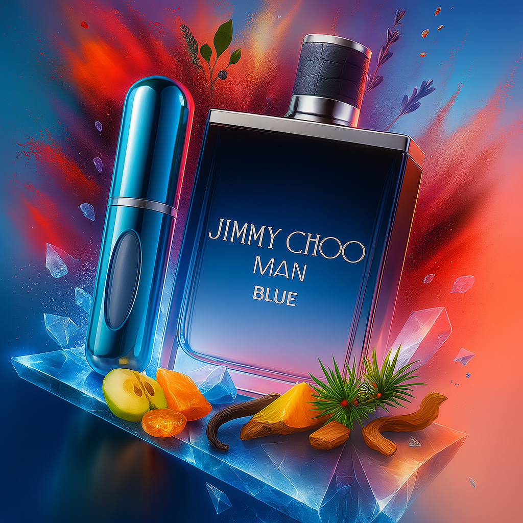 Load image into Gallery viewer, Man Blue by Jimmy Choo Eau De Toilette Spray for Men (Sample)
