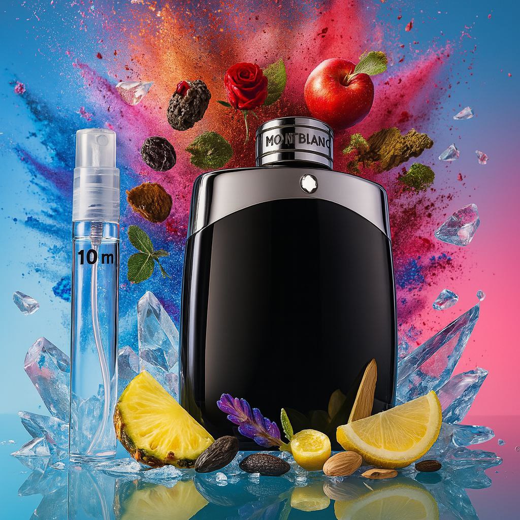 Load image into Gallery viewer, Montblanc Legend by Mont Blanc Eau De Toilette Spray for Men (Sample)
