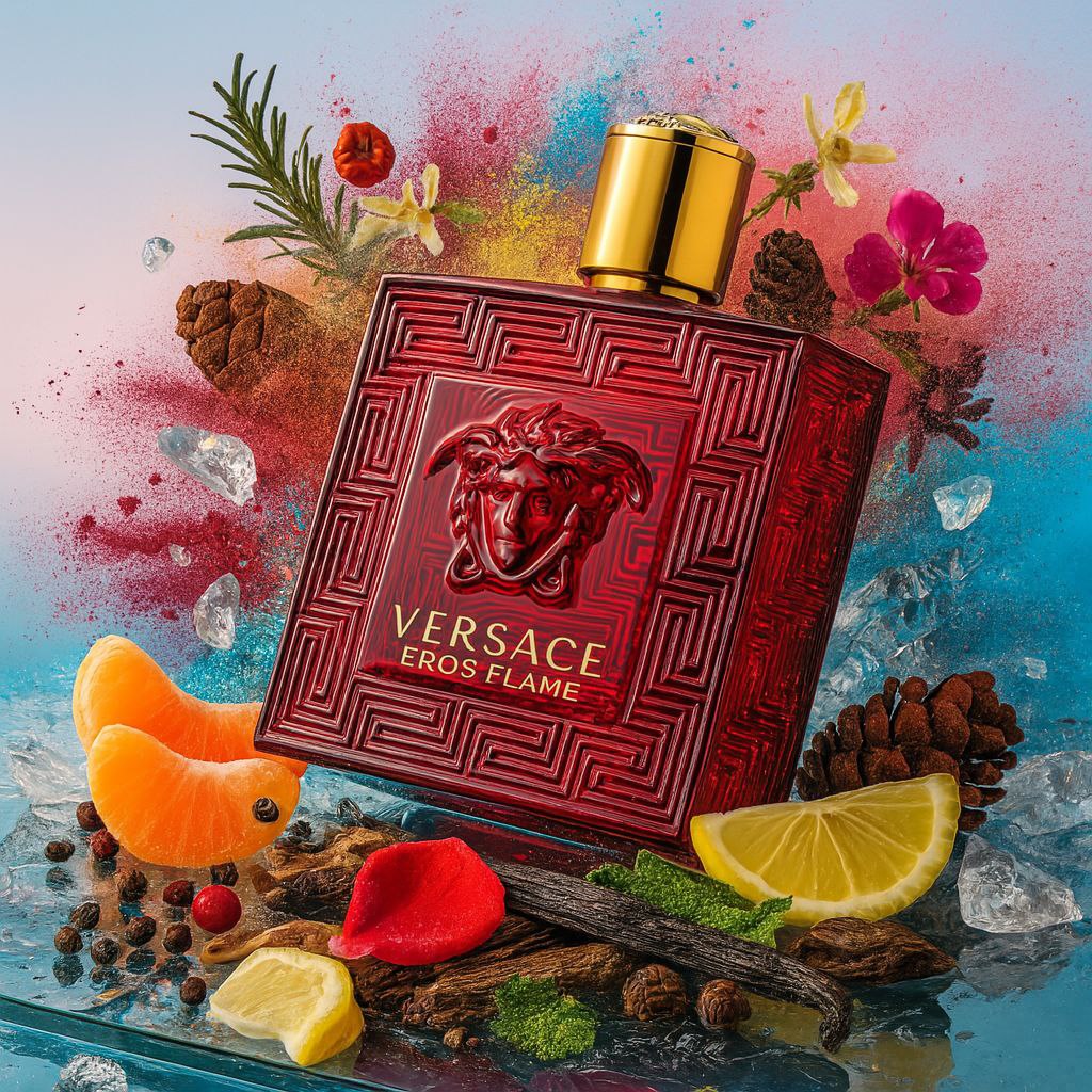 Eros Flame by Versace Eau De Parfum Spray for Men (Sample)