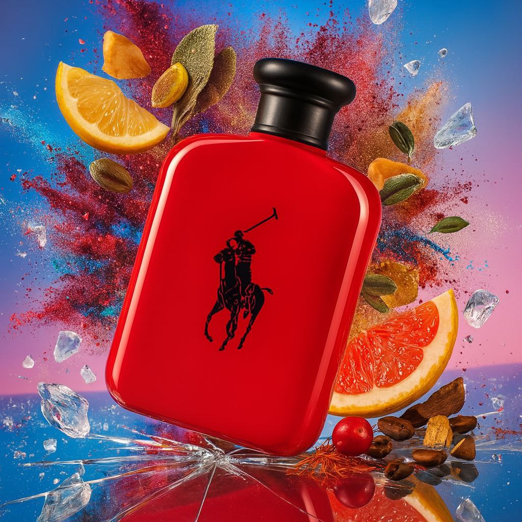 Polo Red by Ralph Lauren Eau De Toilette Spray for Men (Sample)