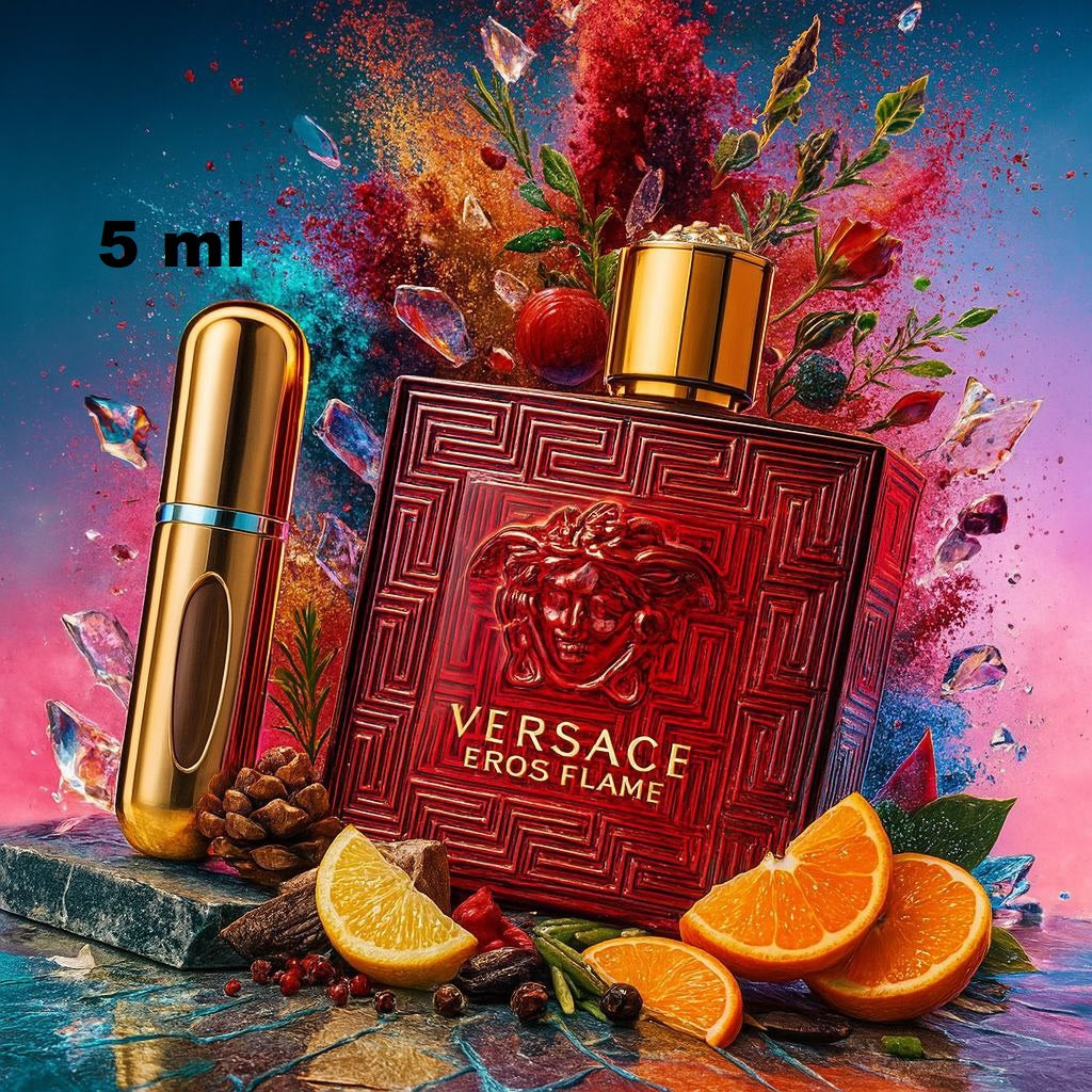 Eros Flame by Versace Eau De Parfum Spray for Men (Sample)
