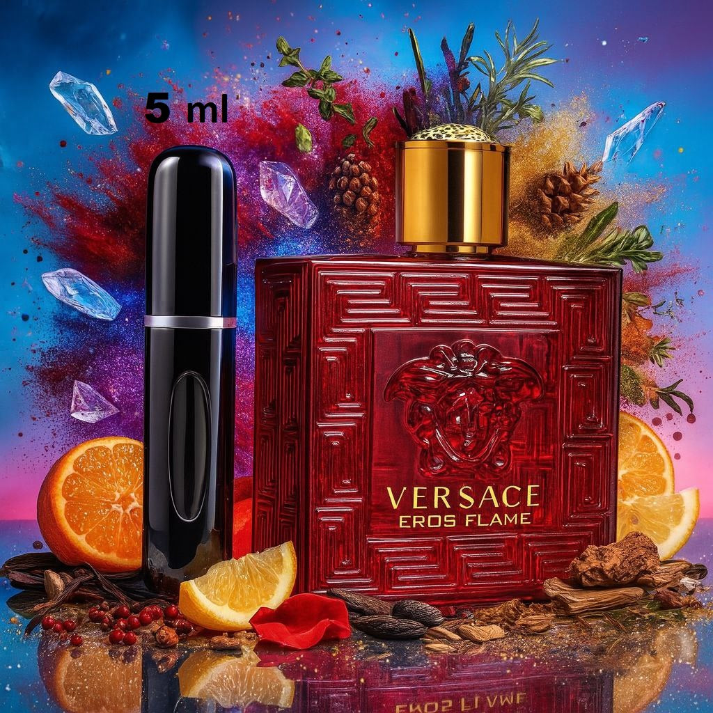 Eros Flame by Versace Eau De Parfum Spray for Men (Sample)