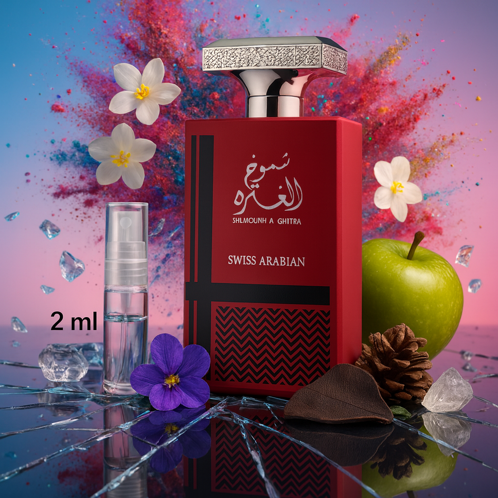 Shumoukh Al Ghutra by Swiss Arabian Eau De Parfum Spray for Men (Sample)