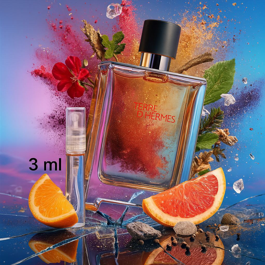 Terre d'Hermes by Hermes Eau De Parfum Spray for Men (Sample)