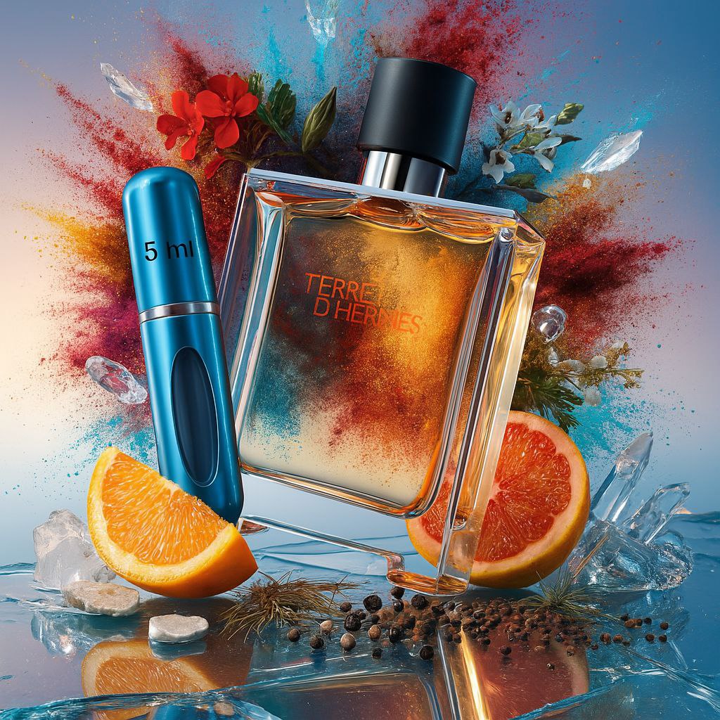 Terre d'Hermes by Hermes Eau De Parfum Spray for Men (Sample)