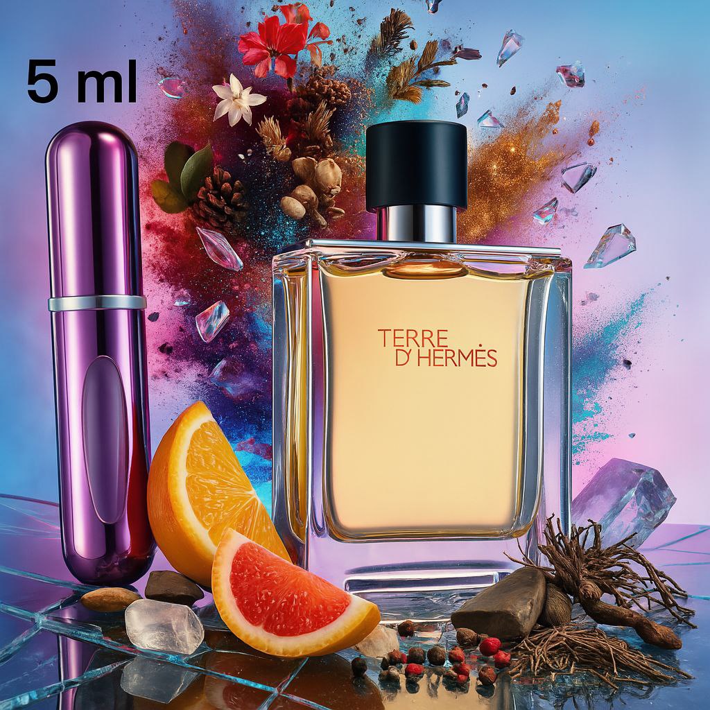 Terre d'Hermes by Hermes Eau De Parfum Spray for Men (Sample)