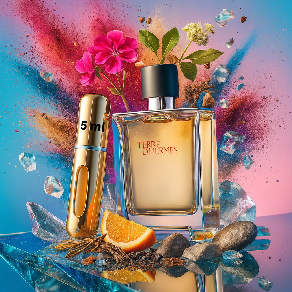 Terre d'Hermes by Hermes Eau De Parfum Spray for Men (Sample)