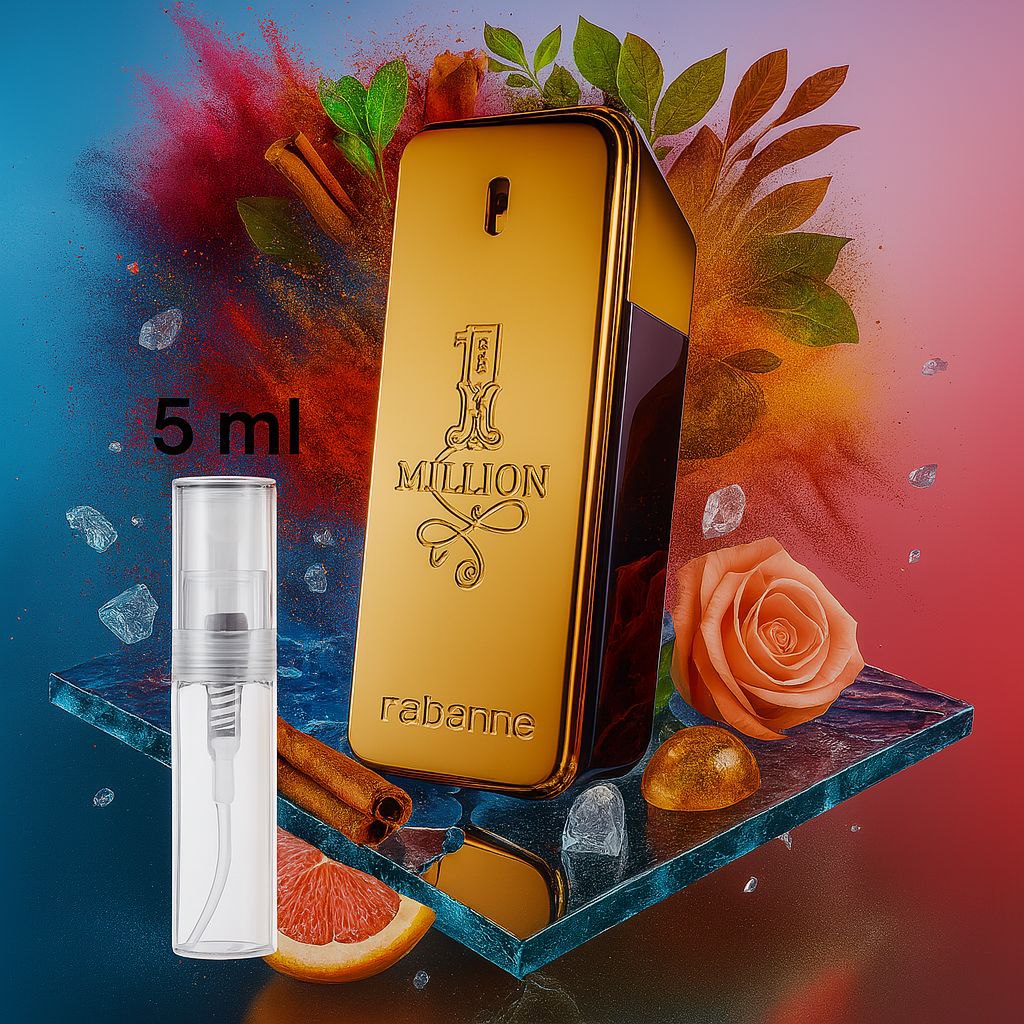 Rabbane Sample 1 Million by Paco Rabanne for Men: Sample & Decanted Perfume